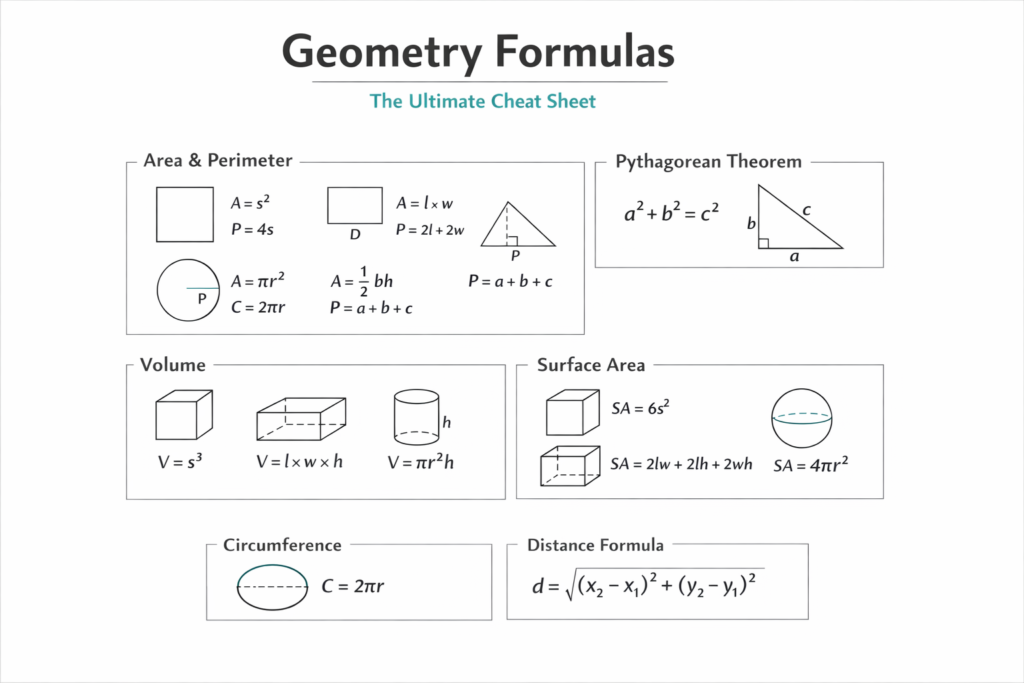 Geometry Formulas