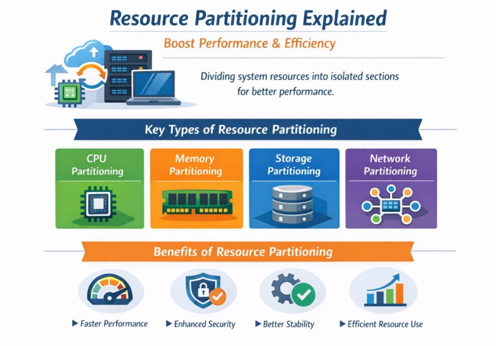 Resource partitioning explained