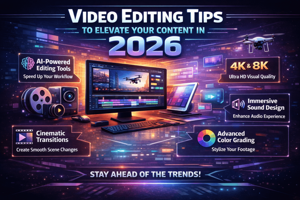 Video editing tips