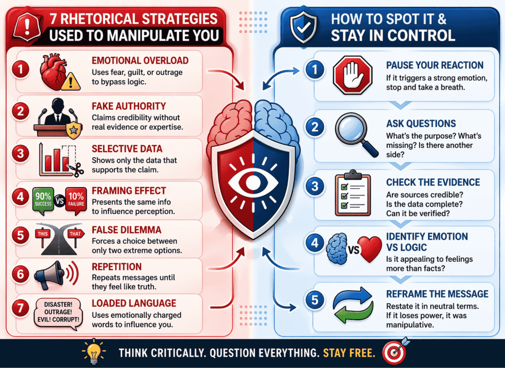 Rhetorical Strategies infographic image