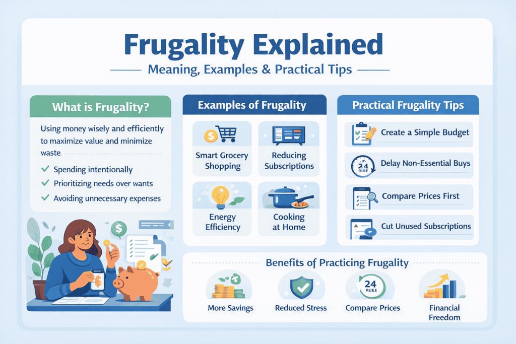Frugality explained with examples