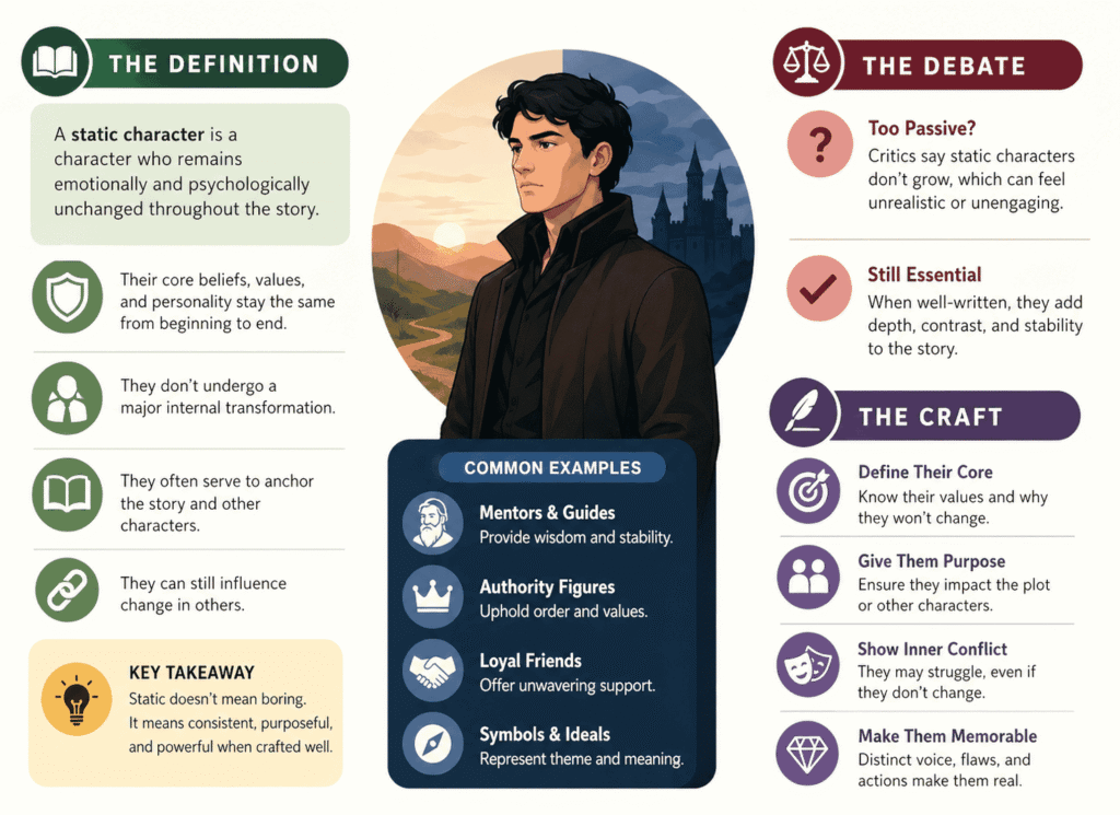 Static Character Infographic image