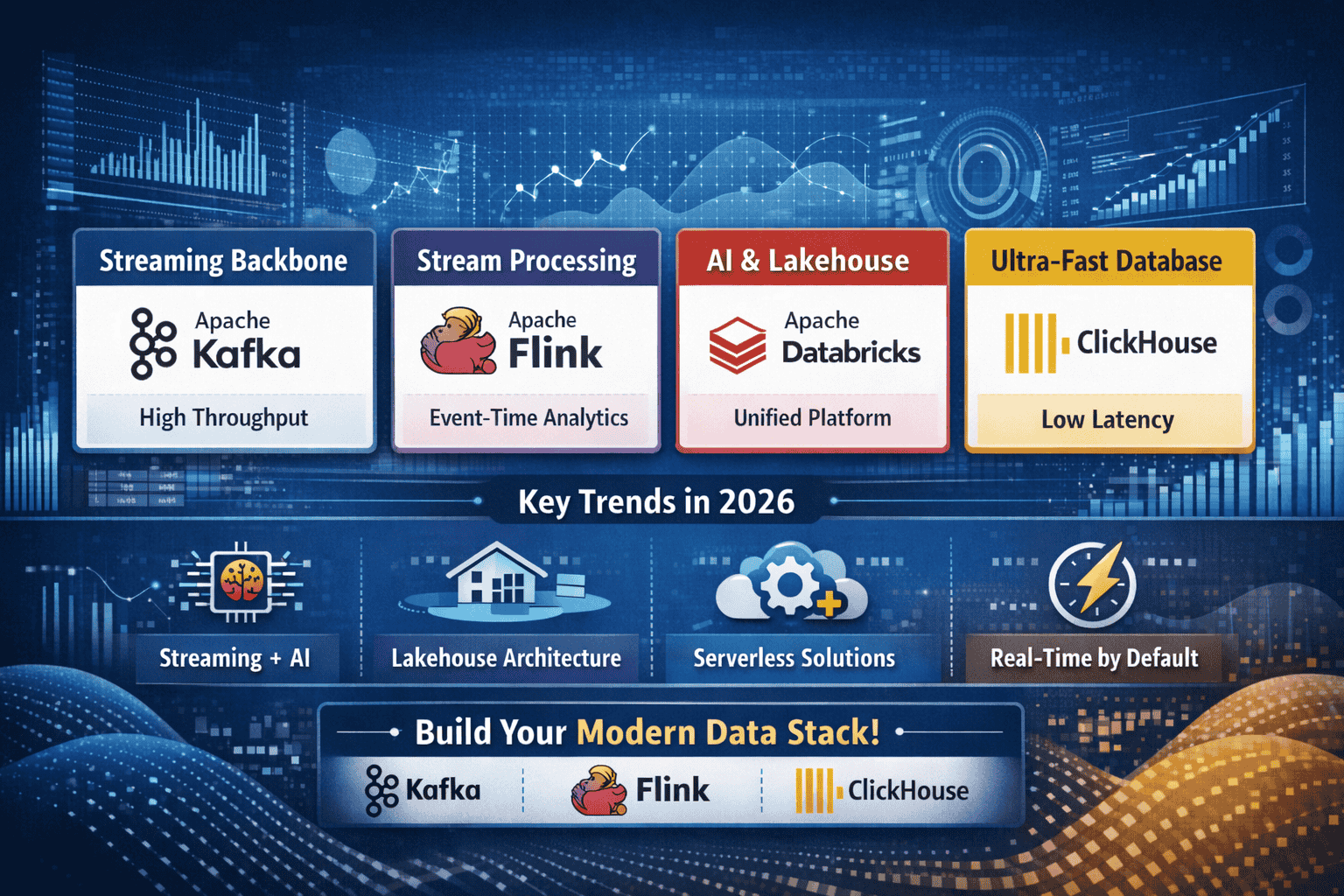 real-time analytics platforms infographic
