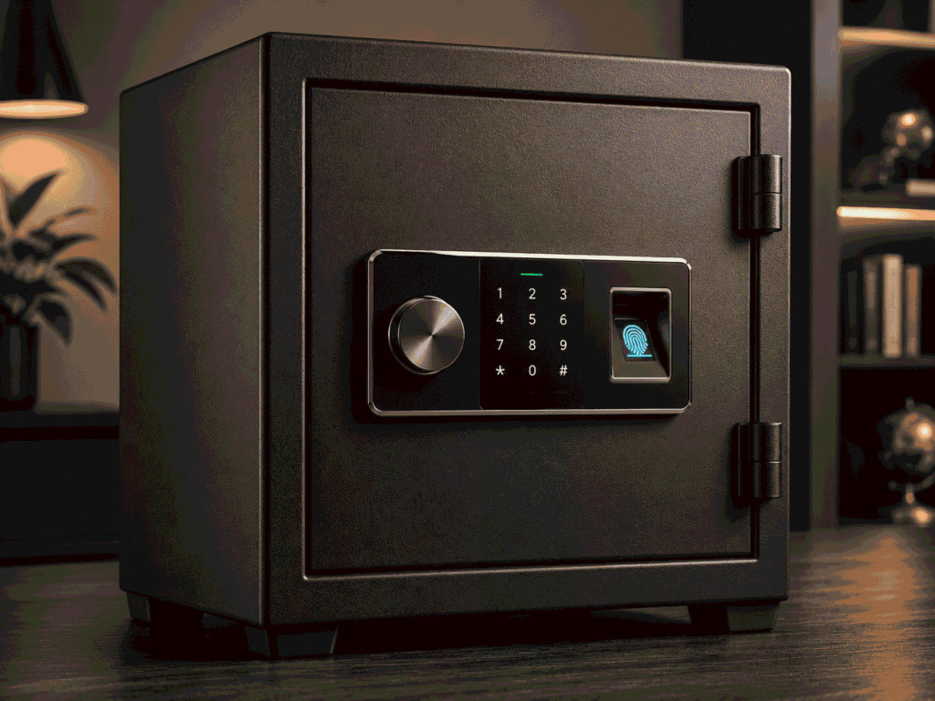 A biometric safe