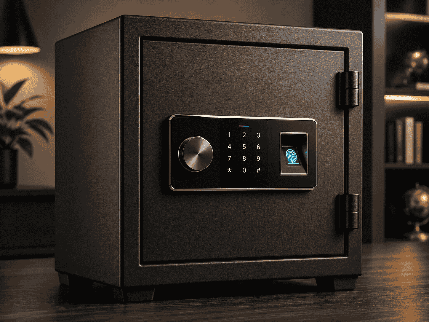 A biometric safe
