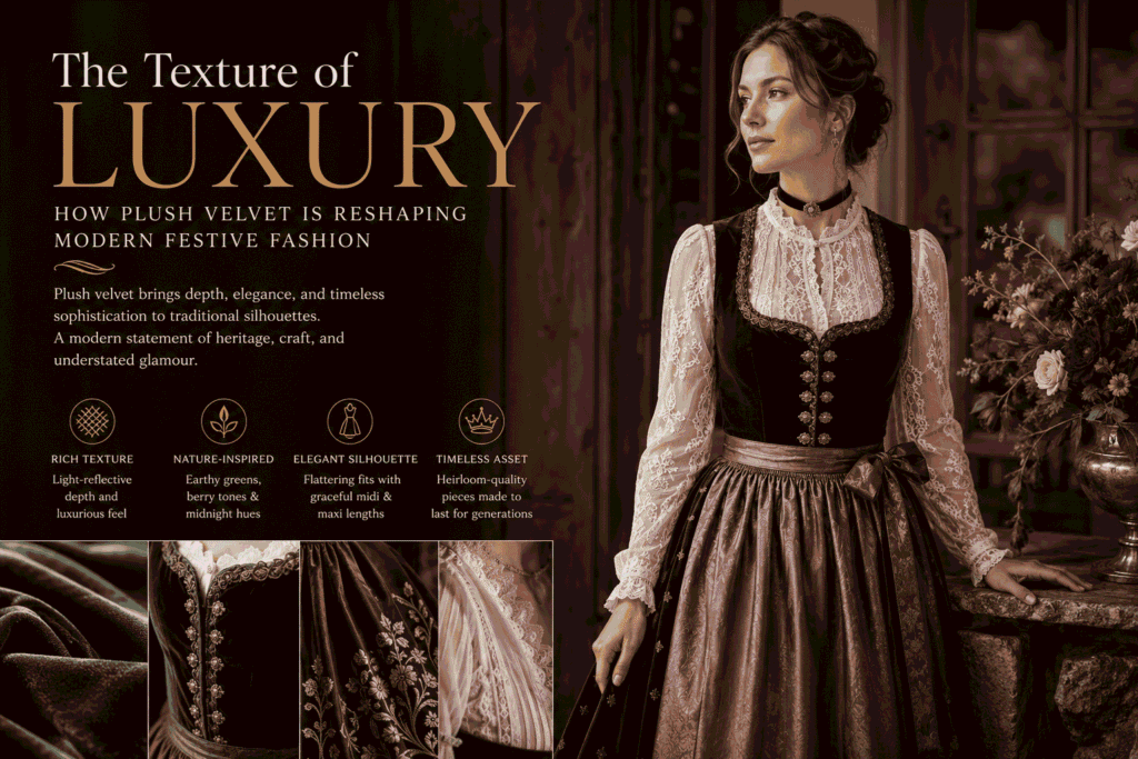 How Plush Velvet is Reshaping Modern Festive Fashion