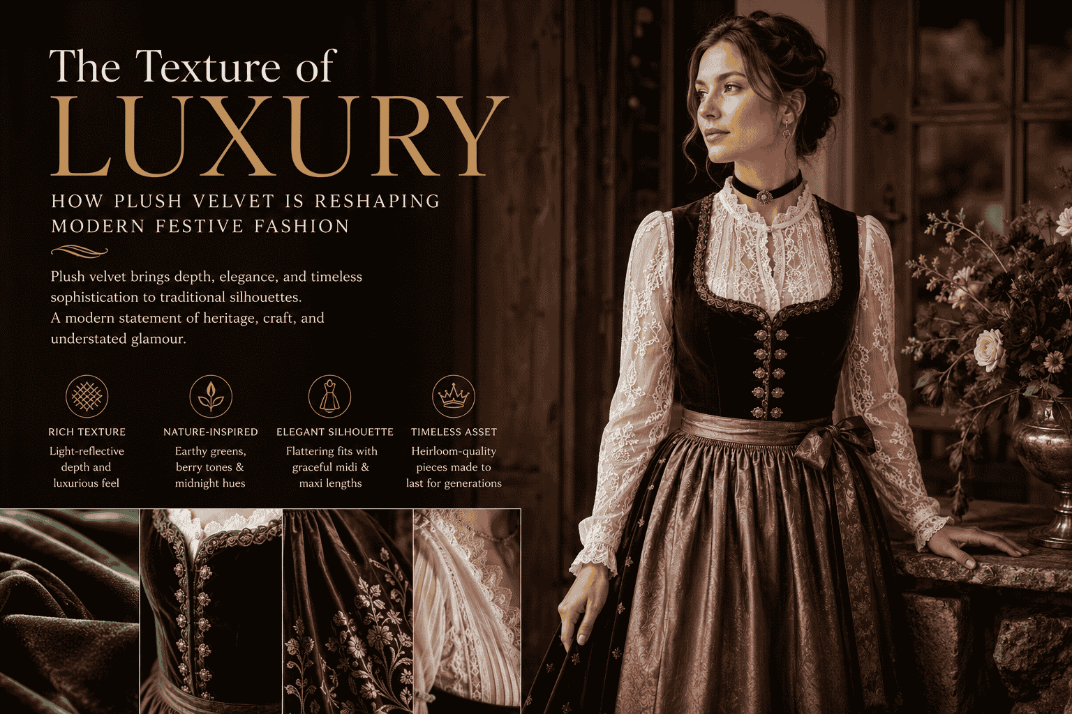 How Plush Velvet is Reshaping Modern Festive Fashion