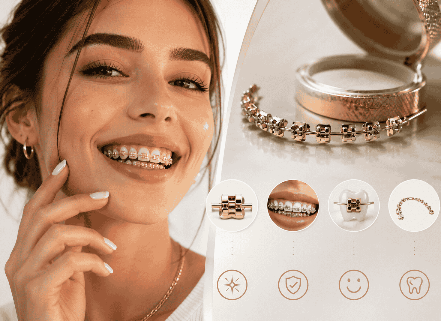 Women wearing Brasssmile