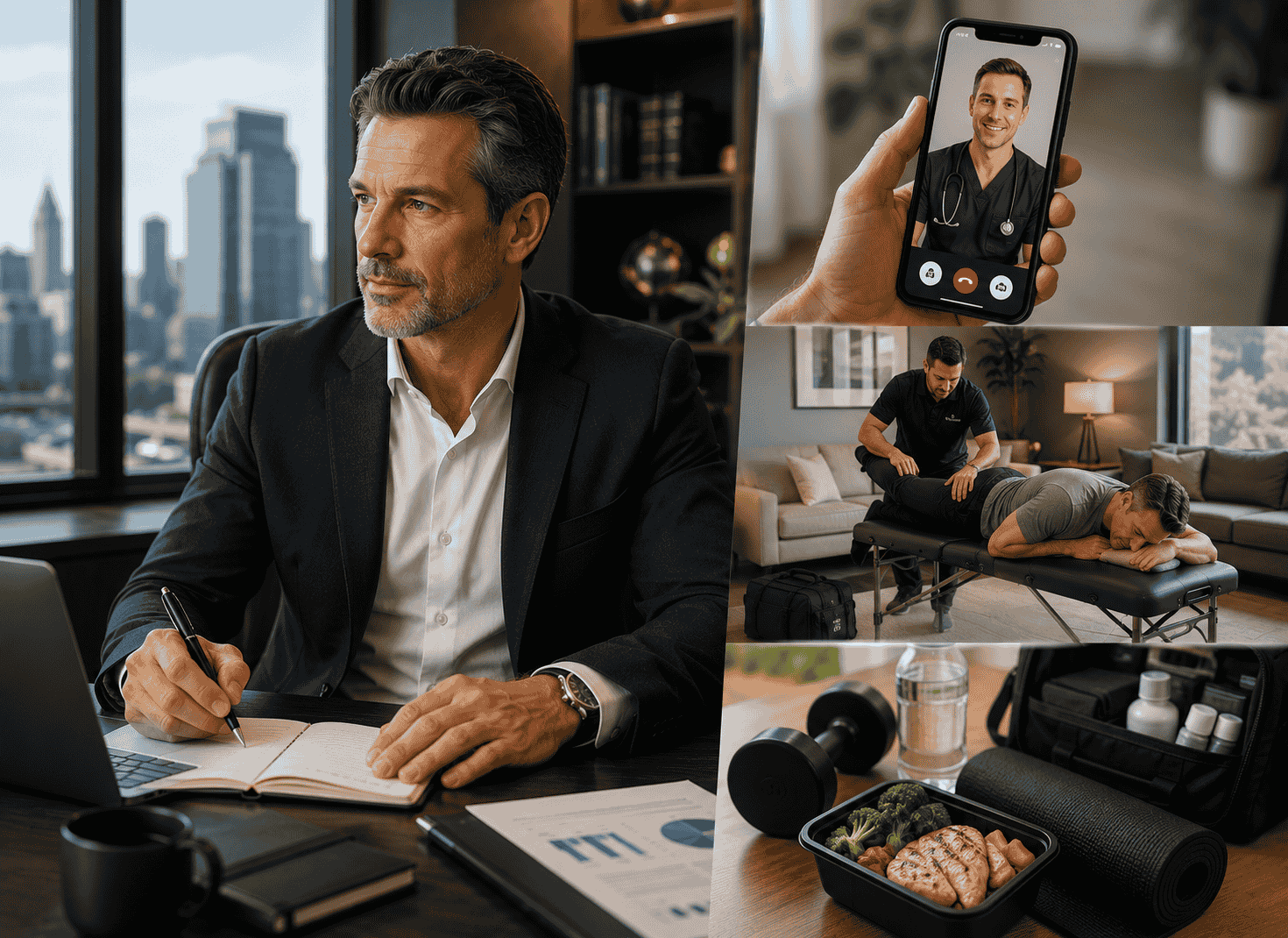How On-Demand Care Optimizes Executive Performance