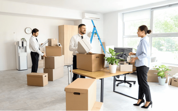 Relocation of a business without losing momentum