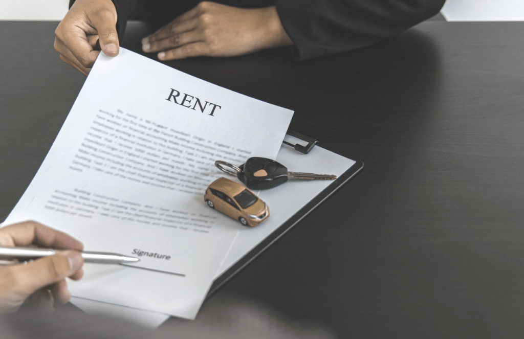 Rental agreement for a refrigerated trailer