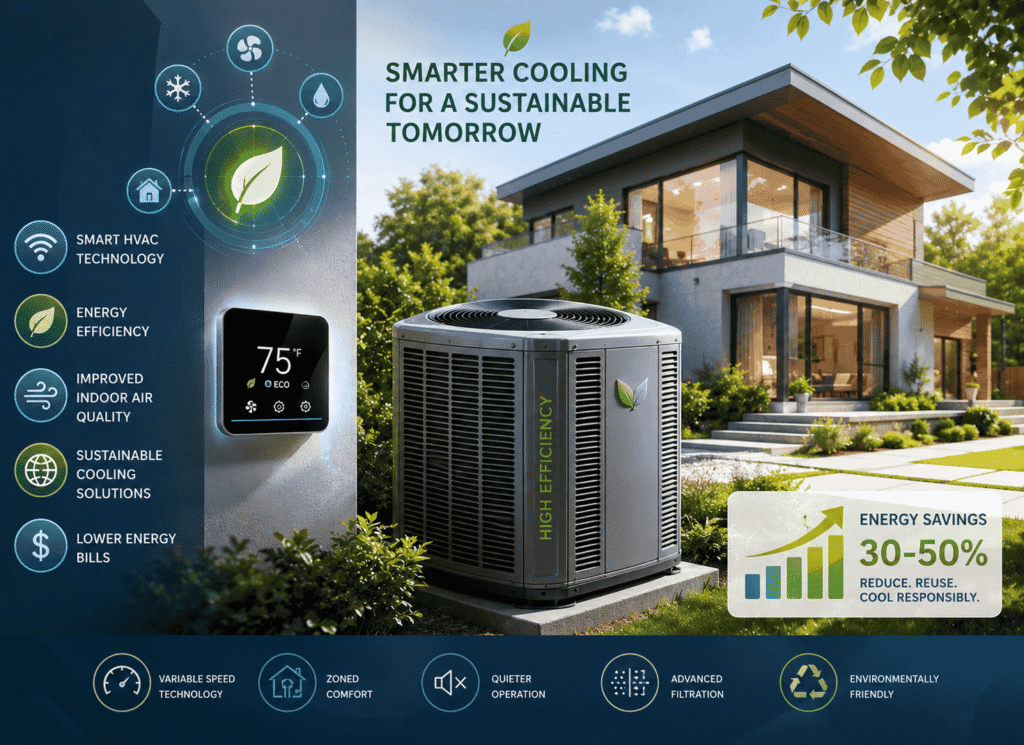 Modern HVAC Innovations, Energy Efficiency, and Sustainable Home Cooling Strategies