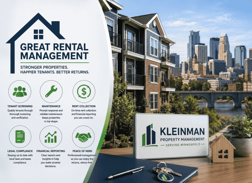 Kleinman Property Management Serving Minneapolis