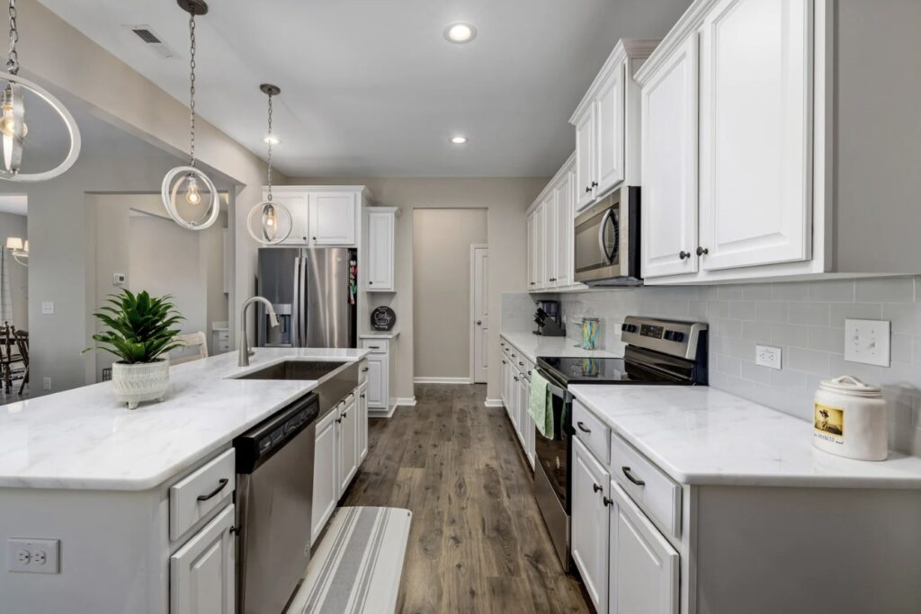 A luxury kitchen design