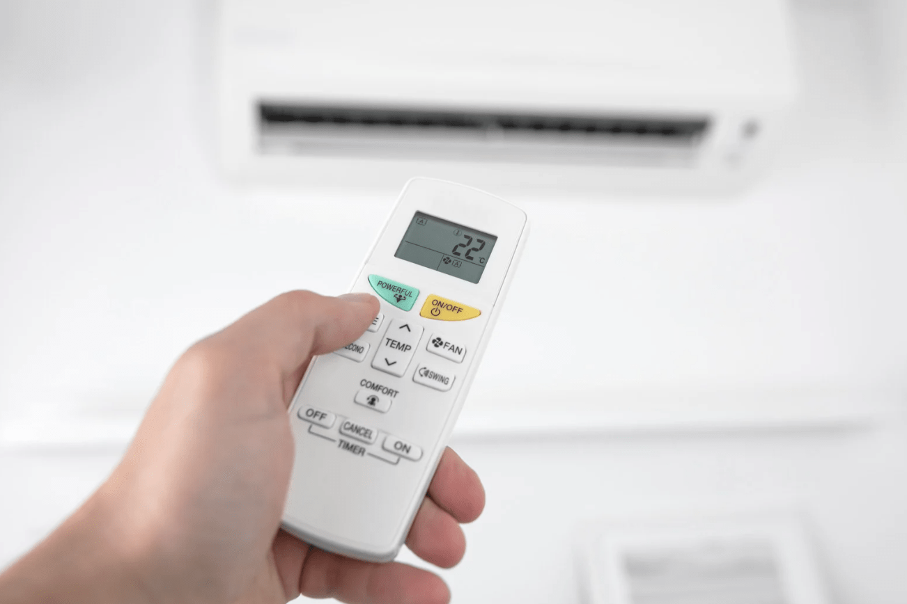Controlling AC with a remote