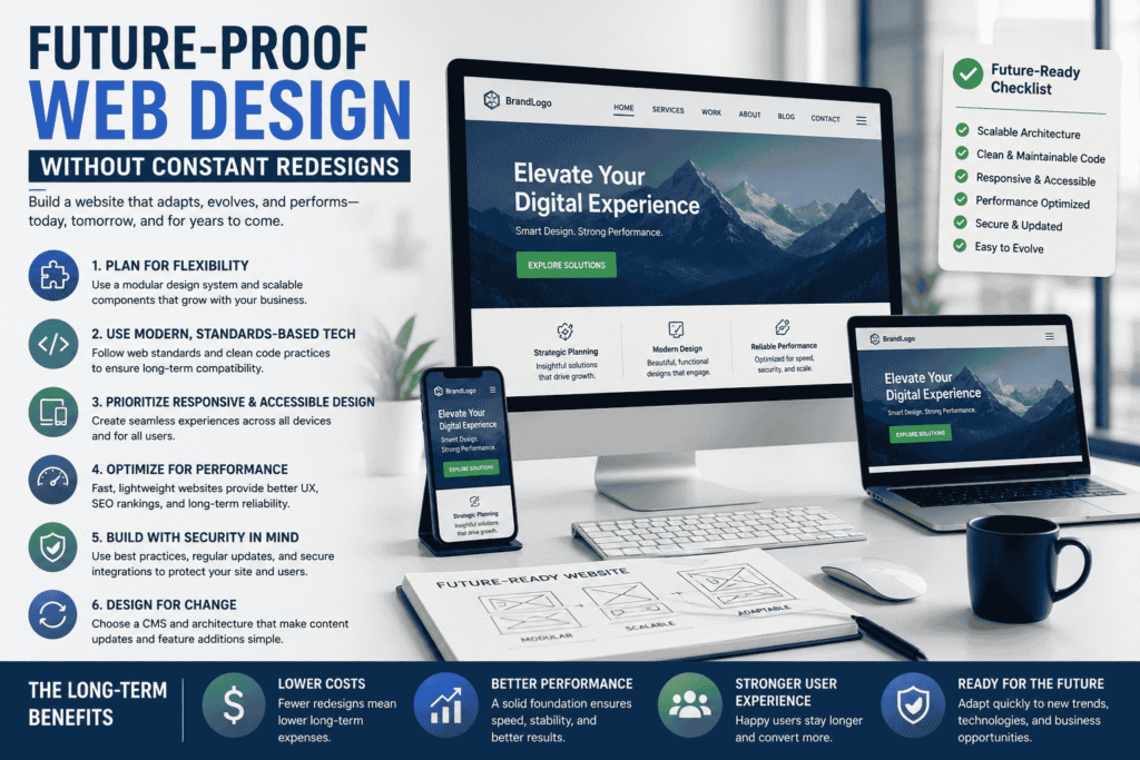 Future-Proof Web Design Infographic