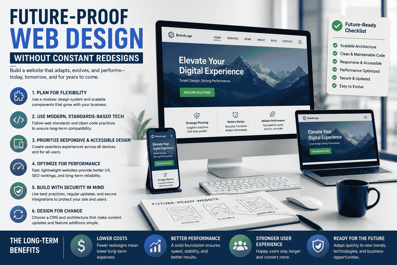 Future-Proof Web Design Infographic