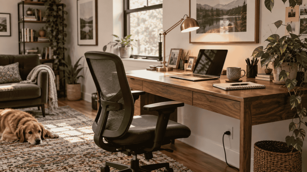 Home office without renovation