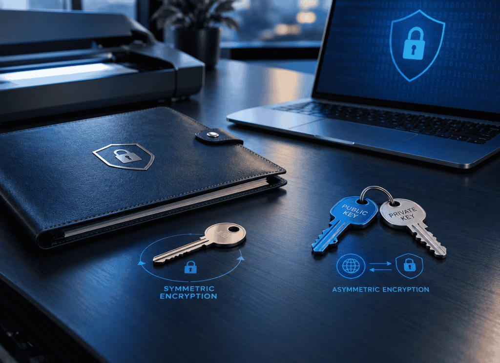 Symmetric vs Asymmetric Encryption for Secure Documents